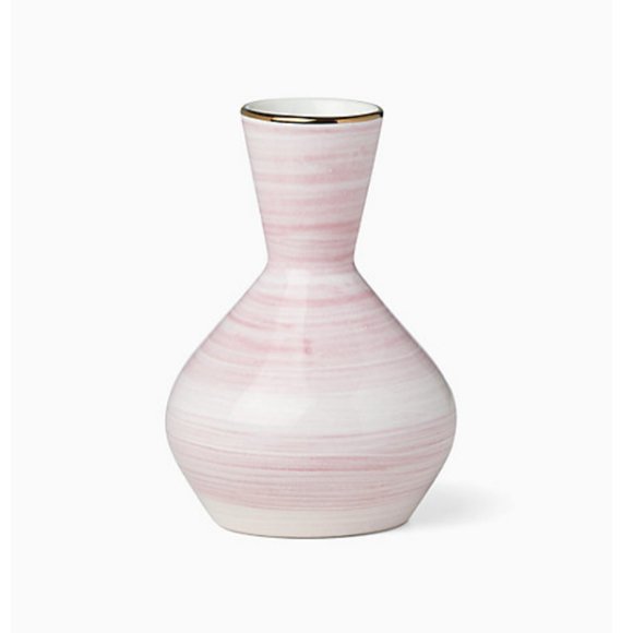 kate spade Accents Kate Spade Charles Lane Blush Pink Posy Vase Nwt